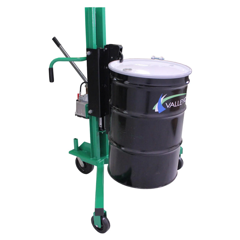 Valley Craft Raptor portable drum lift and transporter, one of the four ways to move a 55-gallon drum compared in this guide