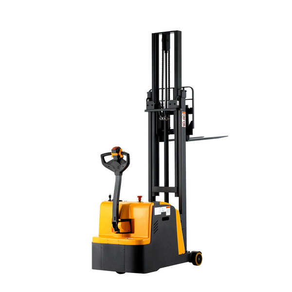 Apollolift A-3040 Electric Counterbalanced Stacker 2200lb - 118" Lift Height"