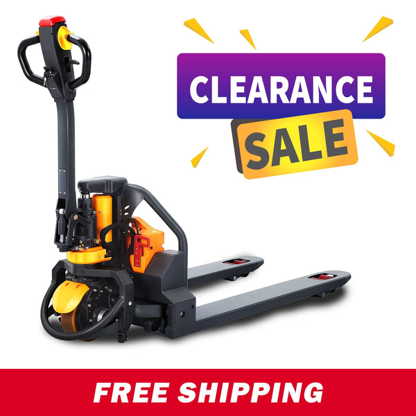Apollolift Battery Powered Pallet Truck 3300Lbs Cap. 45" x21"