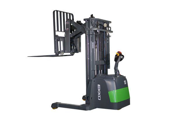 EKKO ER15-216Li Lithium Walkie Reach Truck | 3300 lb Capacity | 216" Height, Side Shift