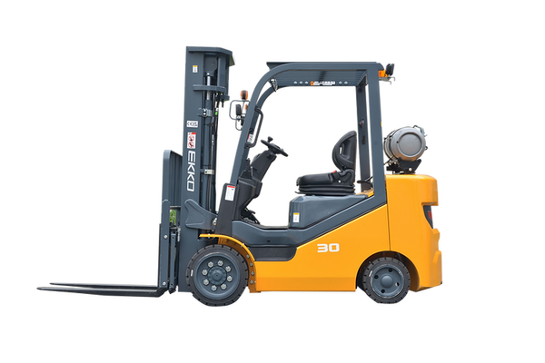 EKKO EK30SLP Forklift with Pattern Cushion (LPG) 6000 lbs - Warehouse Gear Hub