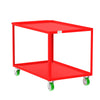 Valley Craft 2 Shelf Utility Carts - Warehouse Gear Hub