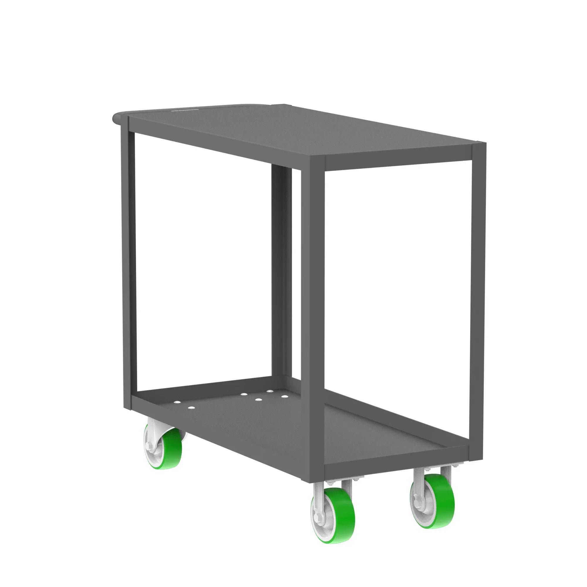 Valley Craft 2 Shelf Utility Carts - Warehouse Gear Hub