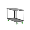Valley Craft 2 Shelf Utility Carts - Warehouse Gear Hub