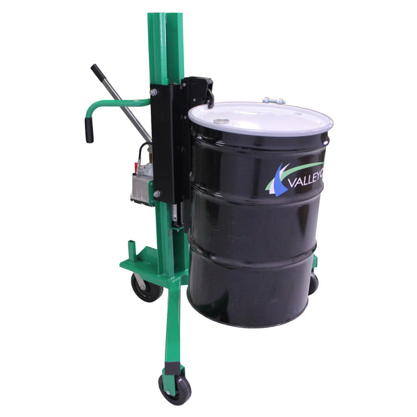 Valley Craft Raptor portable drum lift and transporter, one of the four ways to move a 55-gallon drum compared in this guide