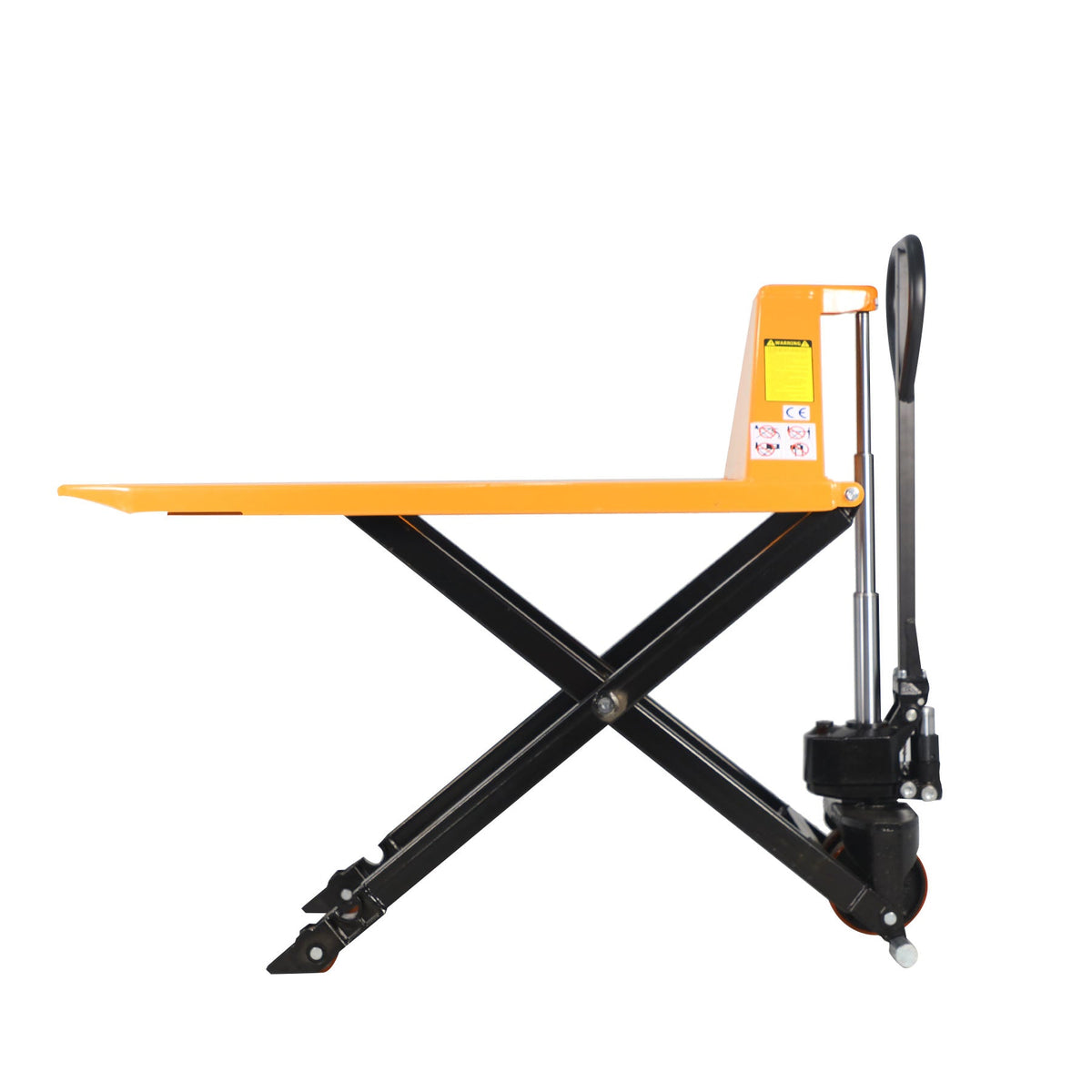 Apollolift Pallet Jack Lift 2200lbs. 45"Lx21"W Fork 3.3'' lowered. 31.5'' raised