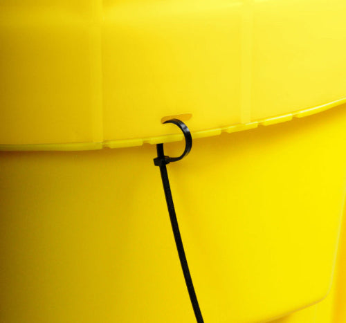UltraTech 0586 Lid for Overpack Plus 20 or 30, Yellow