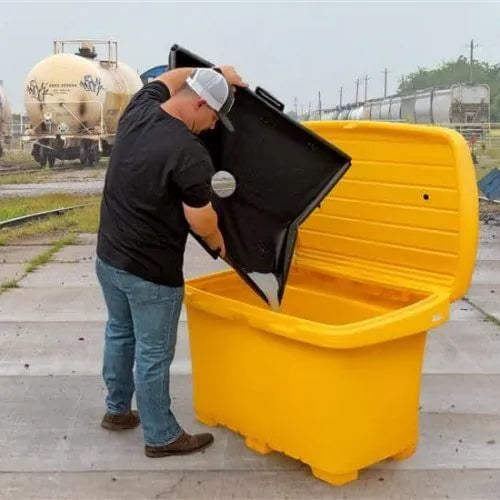 UltraTech 0862 Utility Box, 15 cub. ft. capacity, No Wheels, Yellow