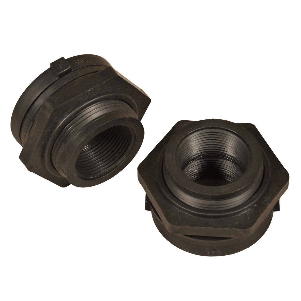 UltraTech 1117 Bulkhead Fittings, Set of (2), for Modular IBC Spill Pallet