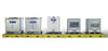 UltraTech 1128 Modular IBC Spill Pallet, 5-Tank, Indoor Model