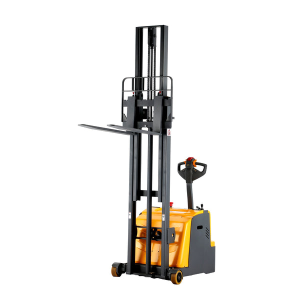 Apollolift Counterbalanced Electric Stacker 1200lbs 118" High