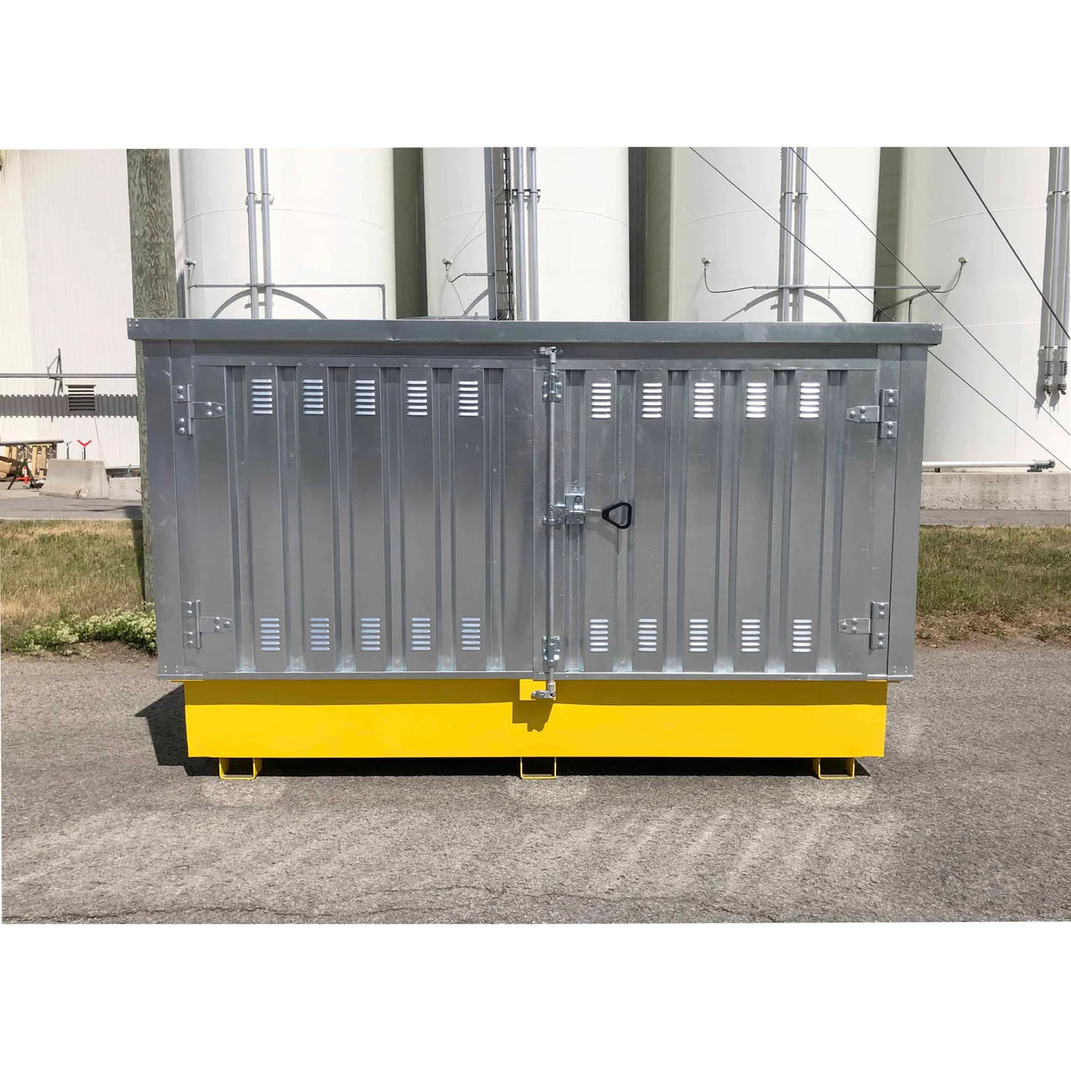 UltraTech 1186 Twin IBC Hard Top, Steel Model