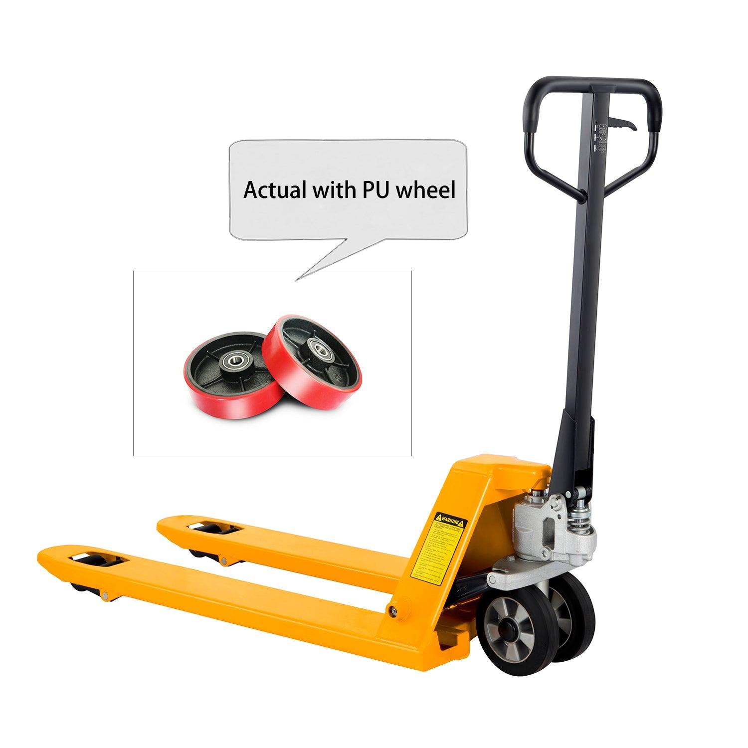 Apollolift High Quality Manual Hydraulic Pallet Jack 6600 lbs 