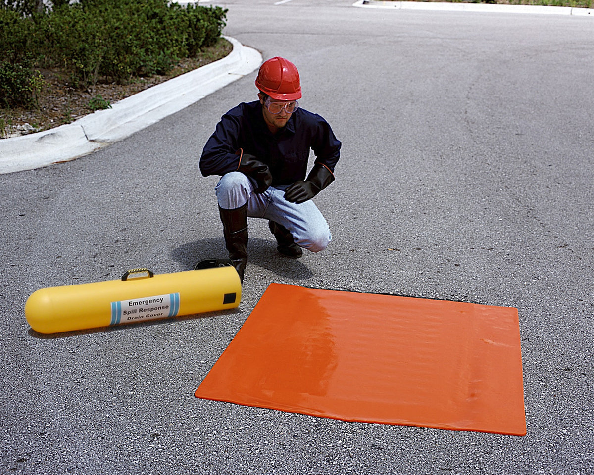 UltraTech 2132 Drain Seal, 48" x 48", Orange