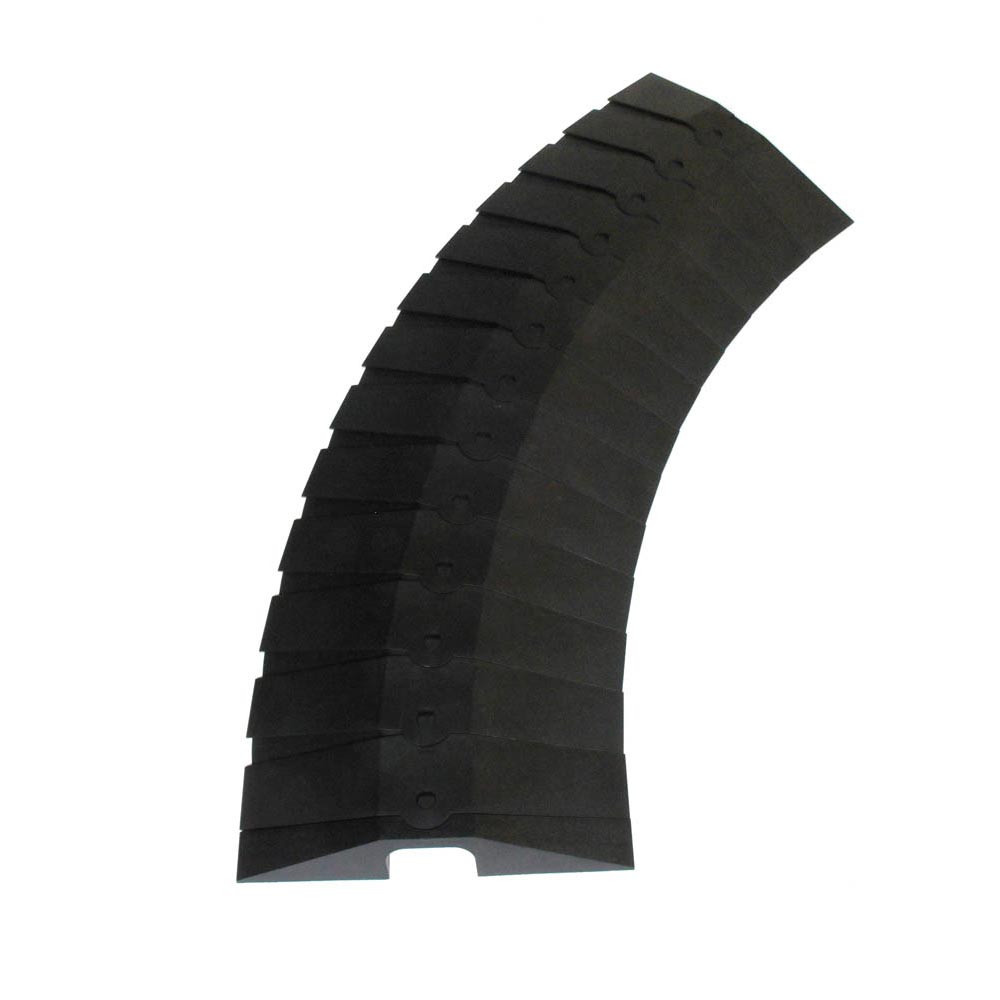 UltraTech 1842 Sidewinder System with End Caps, Large, Black