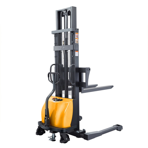 Semi-Electric Straddle Stacker 3300Lbs Cap.118" Lifting