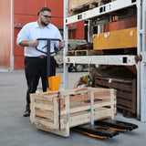 Apollolift Scale Pallet Jack 4400 lbs Cap. 45 x 27'