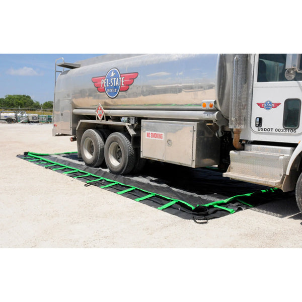 UltraTech 8721 Containment Berm, Rapid Rise Model, 15' x 72' x 1', Copolymer 2000, 28 oz.