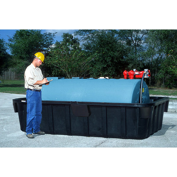 UltraTech 2832 Containment Sump 1000 with 2" Drain, Black