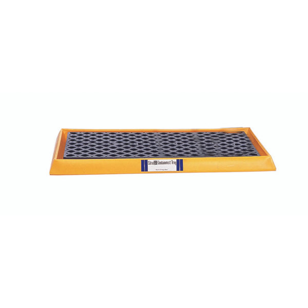 UltraTech 2352 Containment Tray, with Grate, Yellow