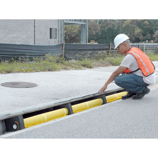 UltraTech 9248 Curb Guard Plus, 3' Section, Yellow