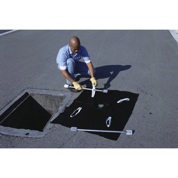 UltraTech 9237 Drain Guard Retainers for catch basins from 22"-36", Set of 2
