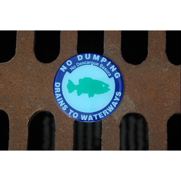 UltraTech 9208 Drain Marker Kit, Includes 25 Markers and a tube of adhesive