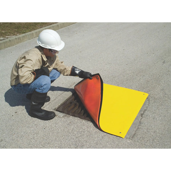 UltraTech 2162 Drain Seal Plus, 48" x 48", Yellow/Orange