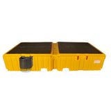 UltraTech 1144 Twin IBC Spill Pallet, With Drain