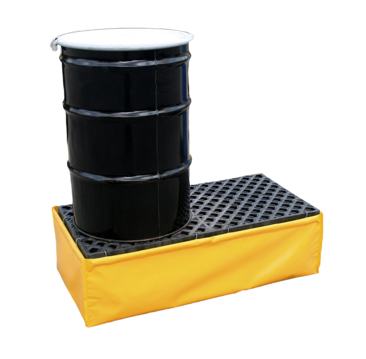 UltraTech 1340 Spill Pallet P2, Flexible Model, No Drain, Yellow