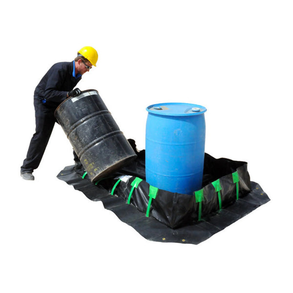 UltraTech 8210 Containment Berm, Stake Wall Model, 10' x 10' x 1', Copolymer 2000, 28 oz.