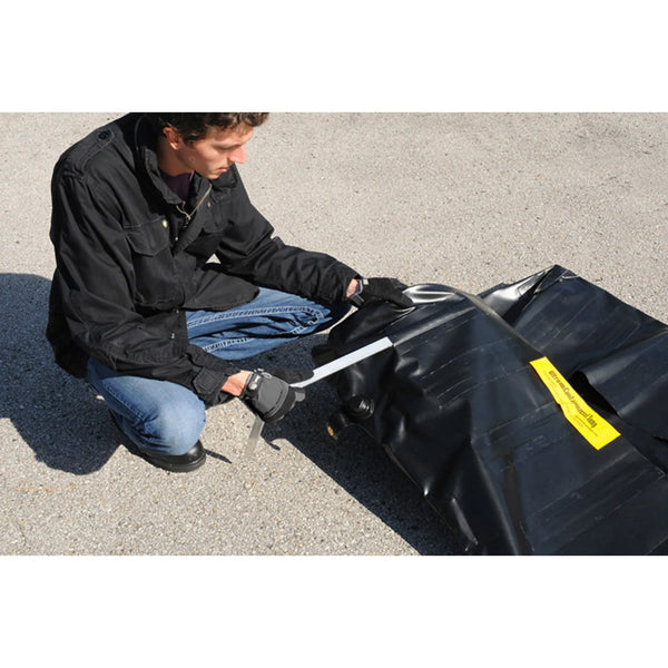 UltraTech 2851 Containment Sump, Flexible Model 275 with 3/4" Drain, Black