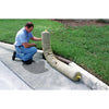 UltraTech 9322 Gutter Guard, 9" Dia. x 12'L
