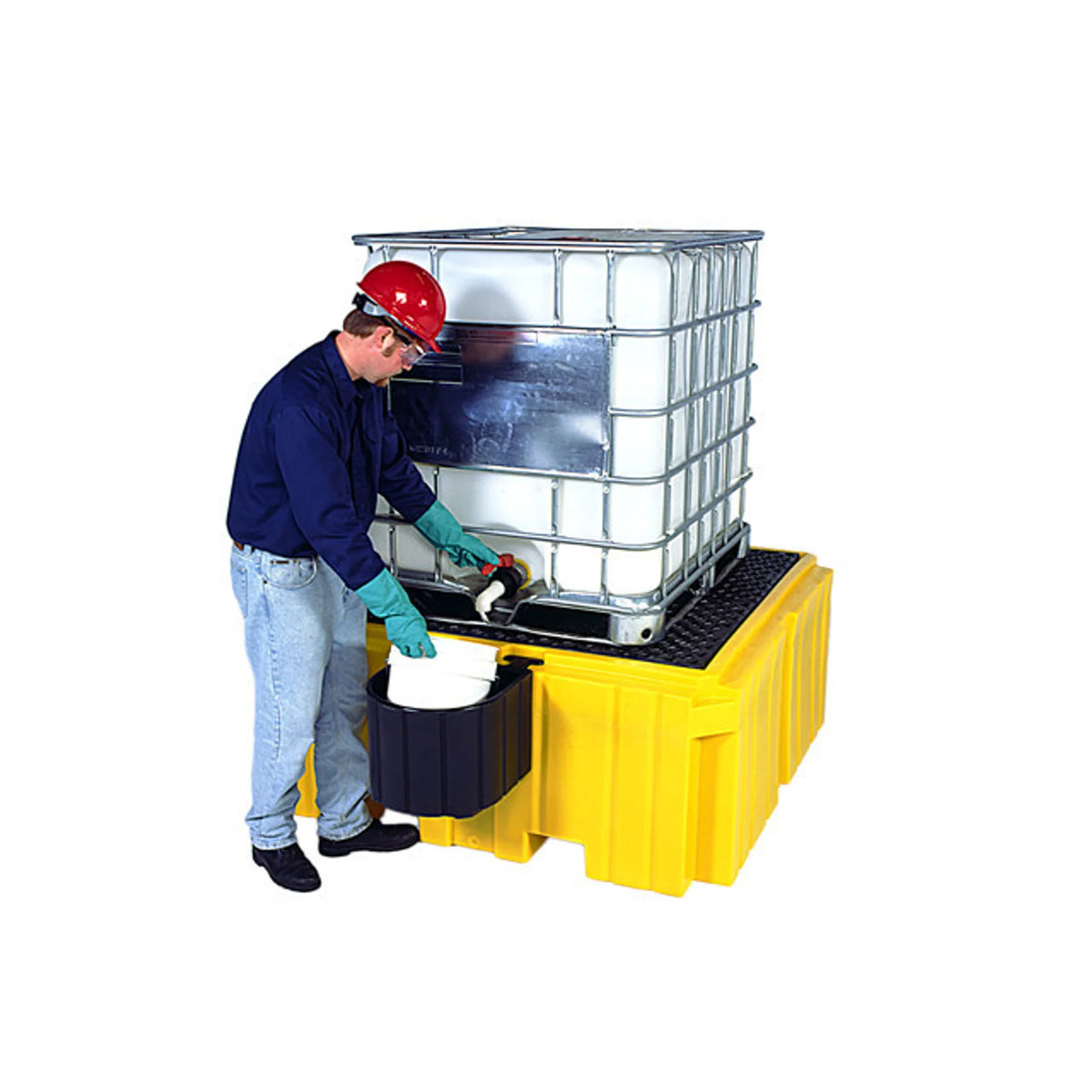 UltraTech 1158 IBC Spill Pallet Plus, With Drain