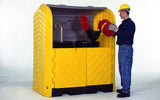 UltraTech 1188 Hard Top Plus, Steel, 4-Drum, Yellow