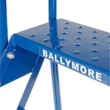 Ballymore 4 Step Lock-N-Stock Folding Rolling Ladder, 350 Lb. Capacity - LS4247