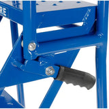 Ballymore 4 Step Lock-N-Stock Folding Rolling Ladder, 350 Lb. Capacity - LS4247
