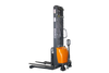 EKKO EA15A-138 Semi-Electric Straddle Stacker | 138" Lift Height | 3300 lb Capacity |