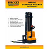 EKKO EB12E-138 Electric Straddle Stacker | 138" Lift Height | 2640 lb Capacity |