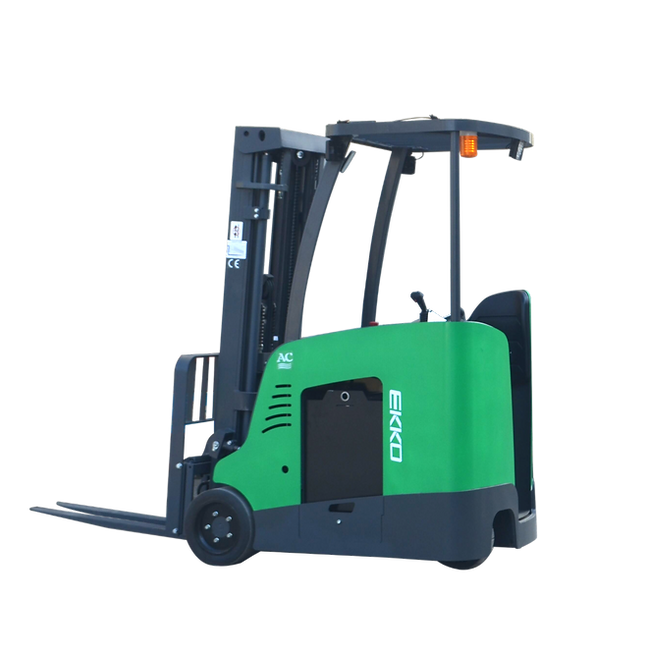 EKKO Lithium Stand-up Rider Forklift | 4000lb Cap | 216