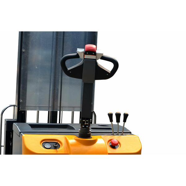 EKKO EH15TH Moving Mast Walkie Reach Truck 3300 lb Cap., 216" Height