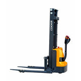 EKKO EB12EA Electric Straddle Stacker | 145" Lift Height | 3000 lb Capacity