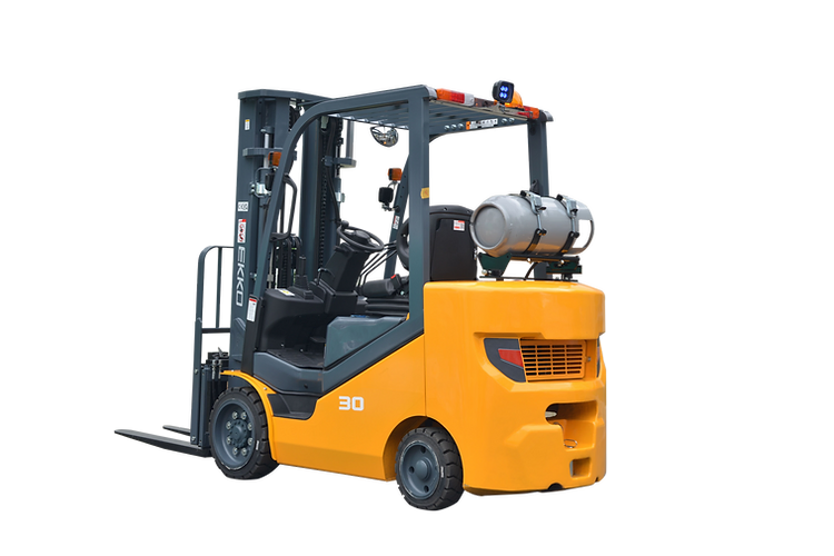 EKKO EK30SLP Forklift with Pattern Cushion (LPG) 6000 lbs - Warehouse Gear Hub 