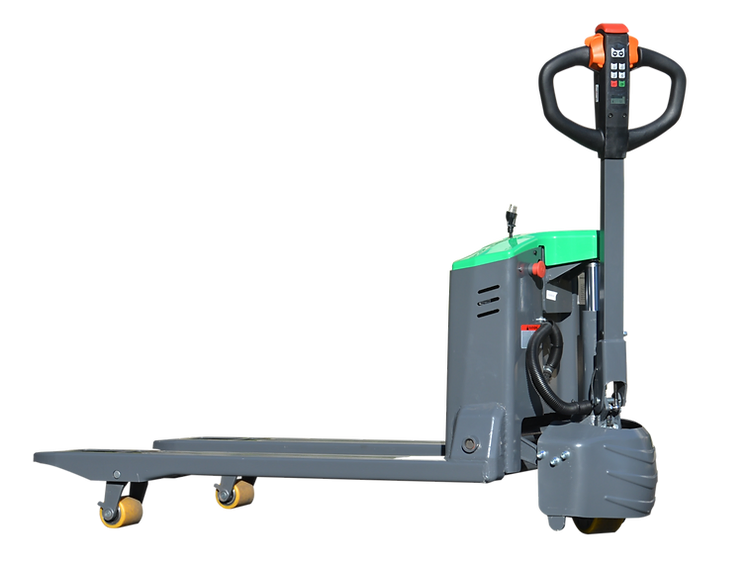 EKKO EP20JLI Full Electric Pallet Jack 4400 lb Capacity W/ PinPad - Warehouse Gear Hub 