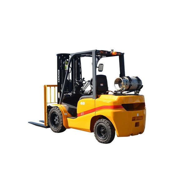 EKKO EK40TLP Pneumatic Propane Forklift (LPG) 8,500 lbs cap, 185" Lift Height