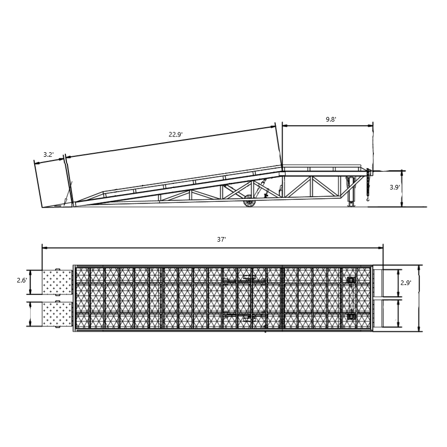 EKKO Portable Yard Ramp | EKYR