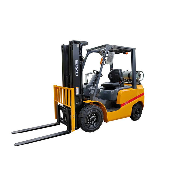 EKKO EK20TLP Pneumatic Propane Forklift (LPG) 4,000 lbs Cap, 185" Lift Height