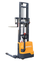 EKKO EB12E Lithium Straddle Stacker | 119" Lift Height | 2640 lb Capacity