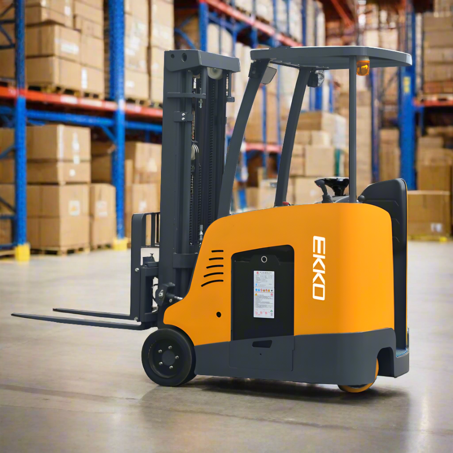 EKKO EK18RFL Stand-up Rider Forklift, 4000 lb Cap., 189