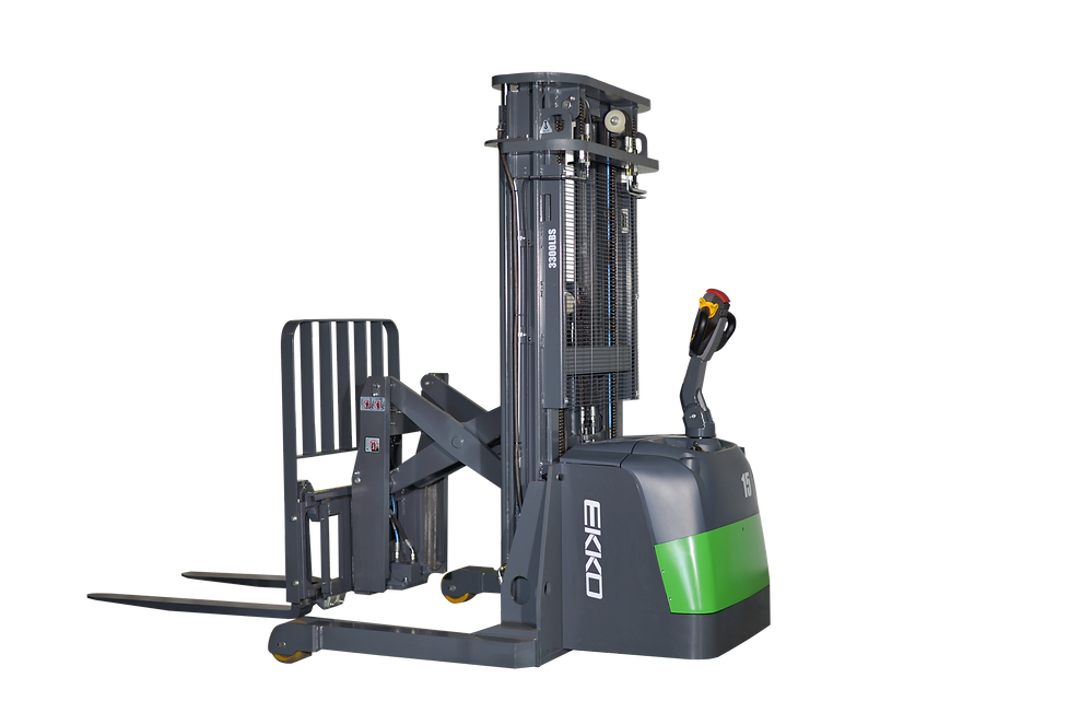 EKKO ER15-189Li Lithium Walkie Reach Truck | 3300 lb Capacity | 189" Height, Side Shift